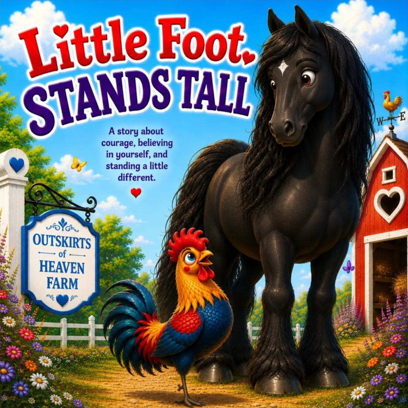 Cover of the children's book Little Foot Stands Tall