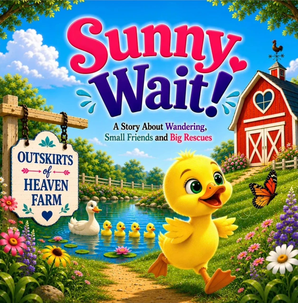Cover of the children's book Sunny, Wait!