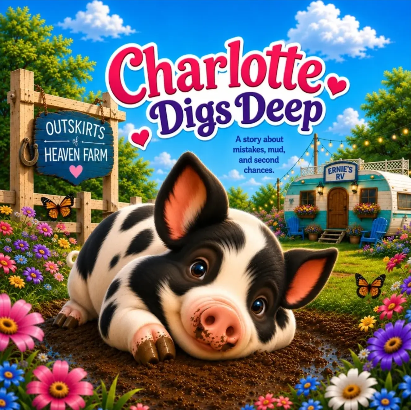 Cover of the children's book Charlotte Digs Deep