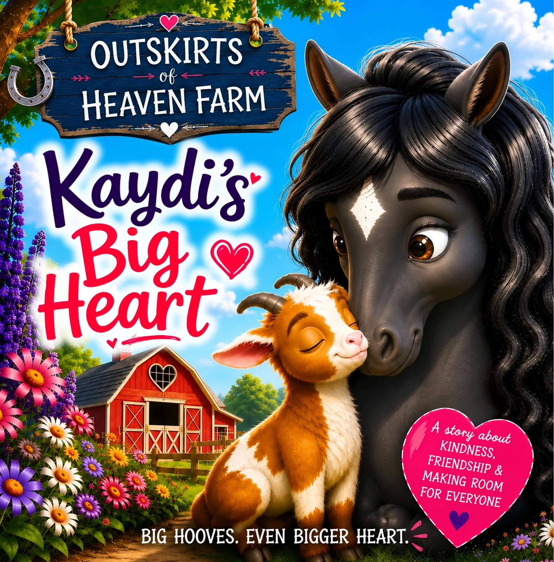 Cover of the children's book Kaydi's Big Heart