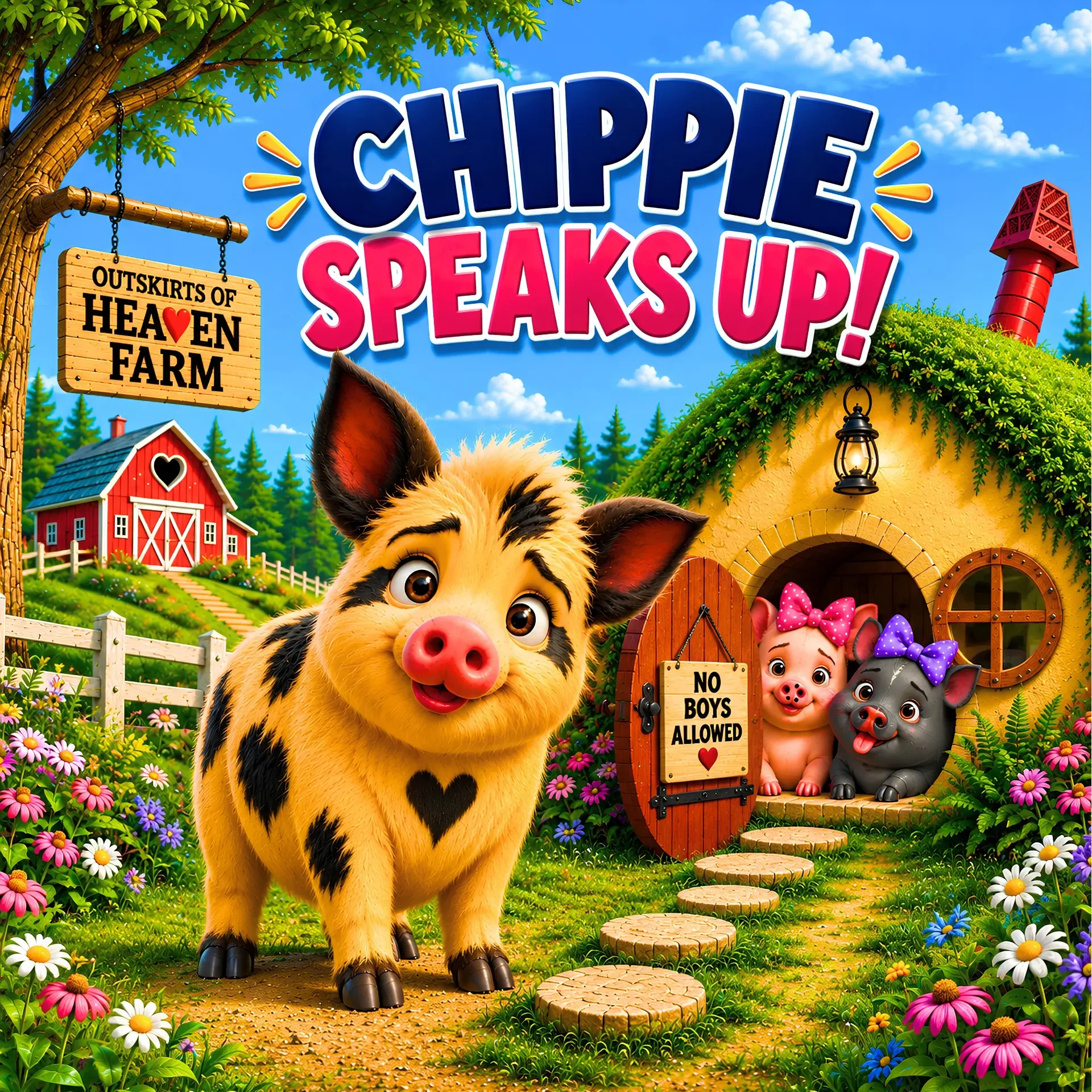 Cover of the children's book Chippie Speaks Up!